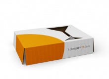 Inlay mit Stand - Einleger aus Wellpappe